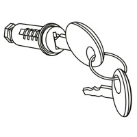 Shad Top Box Replacement Lock And Key (SH48 - SH59) - 201896R