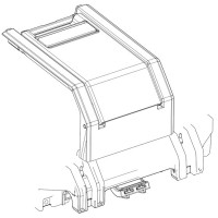 Shad TR36 Pannier Lower Lock System - D1TR36MIR