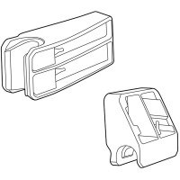 Shad TR36 / TR47 Pannier Brackets - D1TR361PR