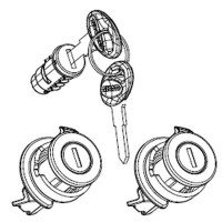 SHAD Downgradable Lock And Red Key Replacement System - 203134R1