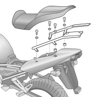 Shad Top Box Fitting Kit - Y0FZ11ST