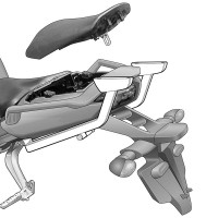 Shad Top Box Fitting Kit Y0FZ16ST - Yamaha FZ1 Fazer