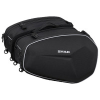 Shad E48 Expandable Semi Rigid Saddle Bags - 46-58 Litres