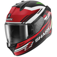 Shark D-Skwal 3 Firstlap - Black / Red / Green