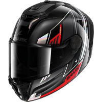 Shark Spartan RS - Byrhon Black / Chrome / Red