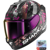 Shark Skwal i3 - Hellcat Matt Black / White / Violet