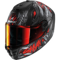 Shark Spartan RS - Shaytan Matt Black / Red / Anthracite