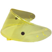 Shoei CWR-F HD Yellow Flat Race Visor - Not Road Legal