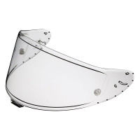 Shoei CWR-F2R Clear Drilled & Plugged Visor - Road Legal