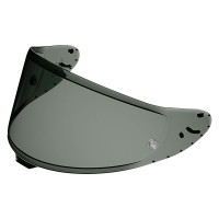 Shoei CWR-F2R Dark Smoke Drilled & Plugged Visor - Not Road Legal