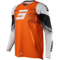 Shot Raw Jersey - Burst Orange