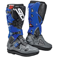 Sidi Crossfire 3 SRS Boots - Grey / Blue / Black