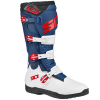 Sidi X-Power SC Boots - White / Navy / Red