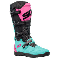 Sidi X-Power SC Boots - Mint / Black / Pink