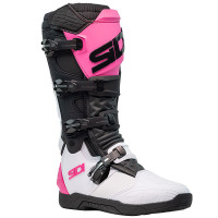 Sidi X-Power SC Boots - White / Black / Pink