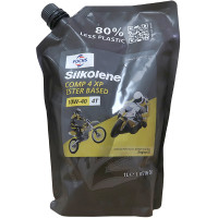 Silkolene Comp 4 10W - 40 - 1 Litre Pouch