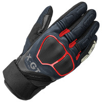 Spidi X-GT Leather Gloves - Black / Blue