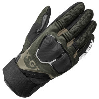 Spidi X-GT Leather Gloves - Dark Green