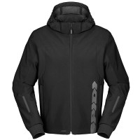 Spidi Hoodie II H2Out Textile Jacket - Black / Anthracite