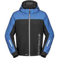 Spidi Hoodie II H2Out Textile Jacket - Black / Blue