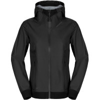 Spidi Ladies Hoodie Shell Waterproof Textile Jacket - Black