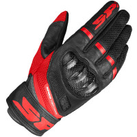 Spidi Ladies Power Carbon Gloves - Black / White / Red