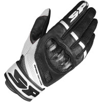 Spidi Ladies Power Carbon Gloves - Black / White