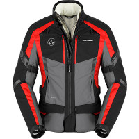 Spidi Ladies 4Season Evo CE Textile Jacket - Black / Grey / Red