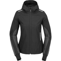 Spidi Ladies Hoodie Armour Light CE Textile Jacket - Black