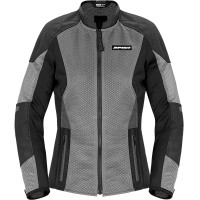 Spidi Ladies Super Net Textile Jacket - Black / Grey