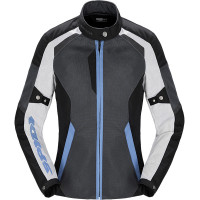 Spidi Ladies Tek Net Textile Jacket - Black / Grey / Light Blue