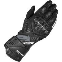 Spidi Carbo Fit Leather CE Gloves - Black