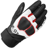 Spidi X-GT Leather Gloves - Black / Grey / Red