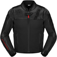 Spidi DP Progressive Hybrid Leather Jacket - Black