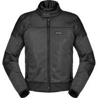 Spidi Intersection H2Out Leather Jacket - Black