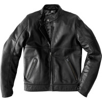 Spidi Mack Leather Jacket - Black