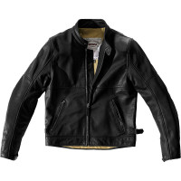 Spidi Rock Leather Jacket - Black