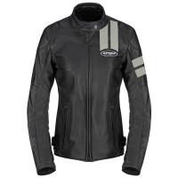 Spidi Roar Ladies Leather Jacket - Black / Ice