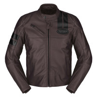 Spidi Roar Leather Jacket - Wine / Black