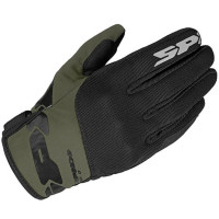 Spidi Flash KP Gloves - Black / Military Green