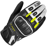 Spidi G-Warrior CE Gloves - Black / Fluo Yellow