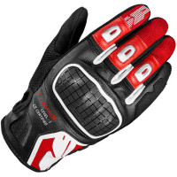 Spidi G-Warrior CE Gloves - Black / Red