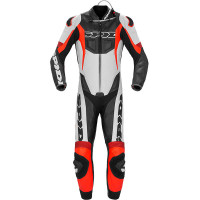 Spidi Sport Warrior CE Perforated Pro 1 Piece Suit - Black / Red