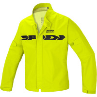 Spidi Sport Rain Jacket - Black / Fluo Yellow