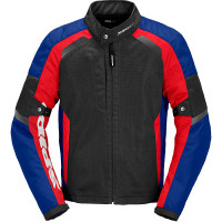 Spidi Tek Net Textile Jacket - Black / Red / Blue