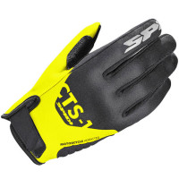 Spidi CTS-1 Gloves - Black / Yellow Fluo