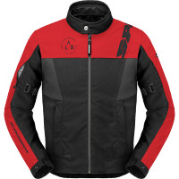 Spidi Corsa H2Out Textile Jacket - Black / Anthracite / Red