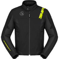 Spidi Corsa Textile Jacket - Black / Fluo Yellow