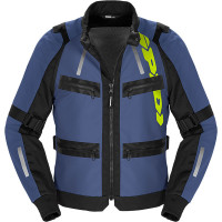 Spidi Enduro Pro Textile Jacket - Blue / Fluo Yellow