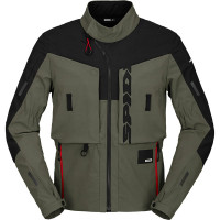 Spidi Frontier Thermorain Textile Jacket - Black / Military Green